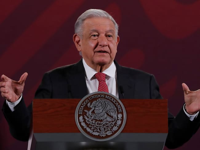 El presidente de México, Andrés Manuel López Obrador. Foto: EFE.