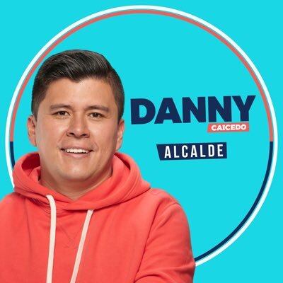 Candidato Danny Caicedo.