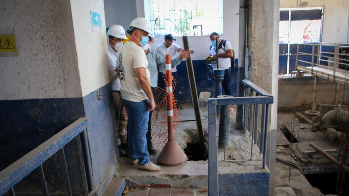 Iniciaron las obras de recuperación de la EBAR Norte
