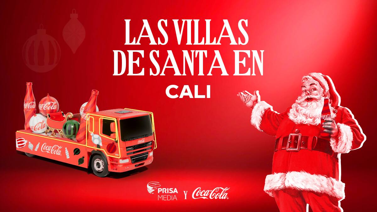 Coca-Cola ilumina Cali con sus Villas de Santa