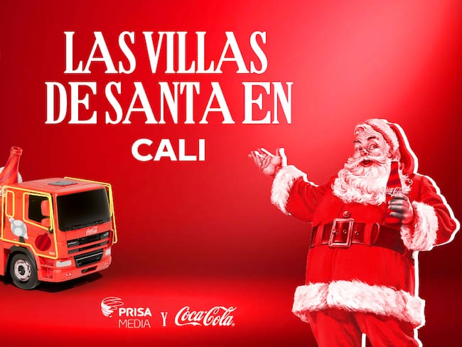 Coca-Cola ilumina Cali con sus Villas de Santa