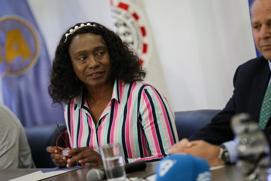 María Isabel Urrutia, ministra del Deporte. Foto: Colprensa.