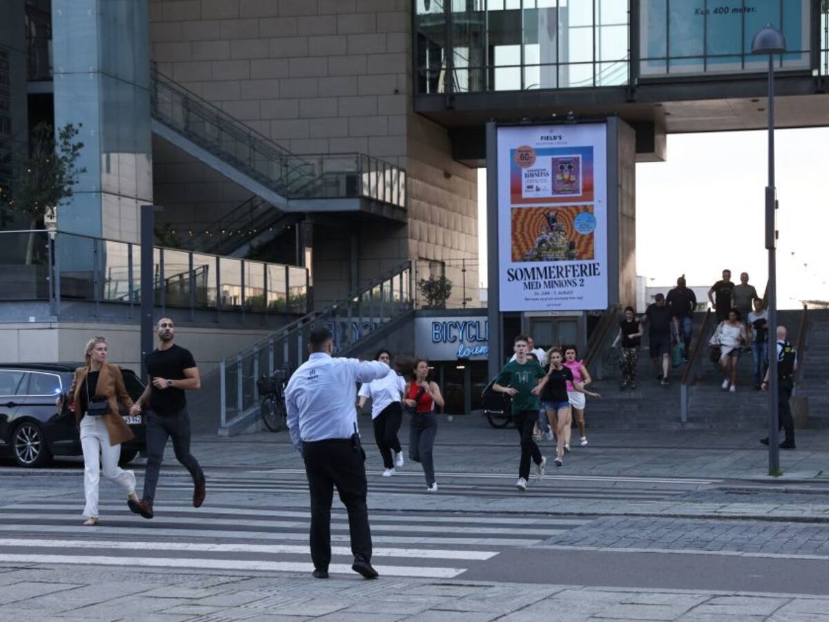 Tres muertos y varios heridos en tiroteo en un centro comercial de Copenhague
