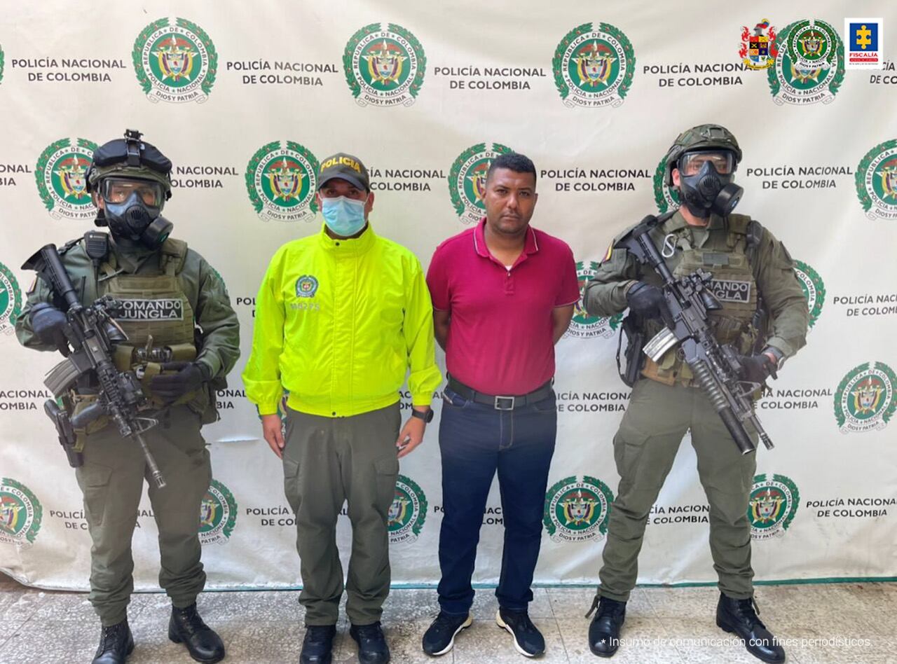 Capturado alias ‘Caliche, supuesto médico de las disidencias de las Farc. Foto: Cortesía Fiscalía.