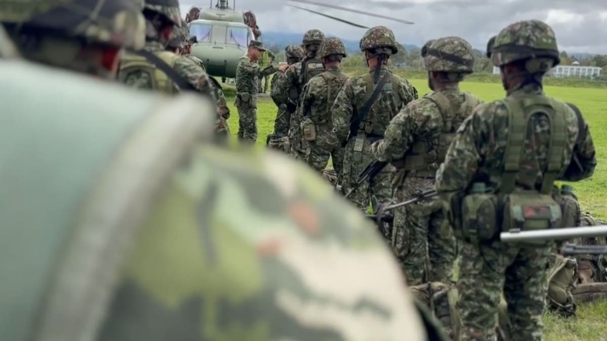 Más de 400 soldados fueron enviados a Cajibío, Cauca para apoyar los combates contra las disidencias