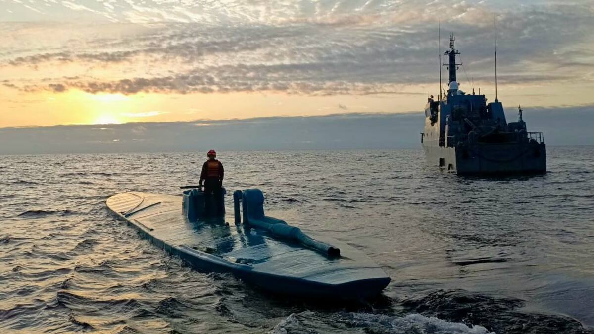 Así cayeron los seis semisumergibles incautados por la Armada de Colombia