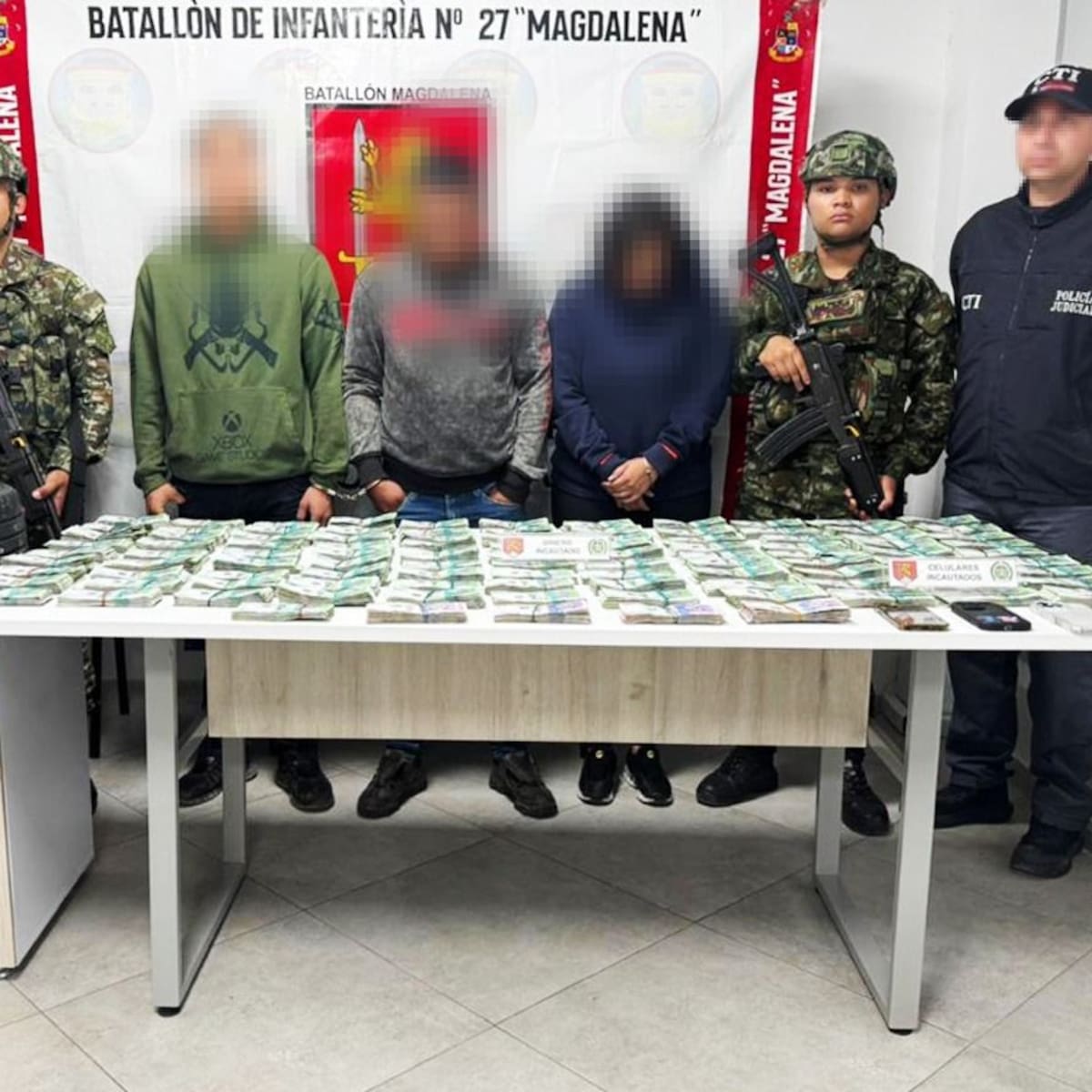 Ejército decomisa más de mil millones de pesos de los Comandos de Frontera