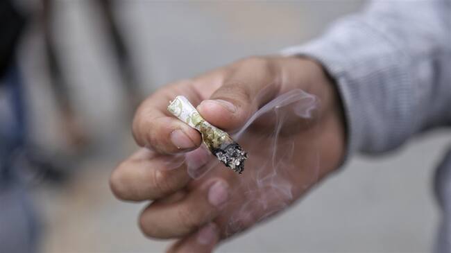 Cambia de marihuana por votos. Foto: Colprensa