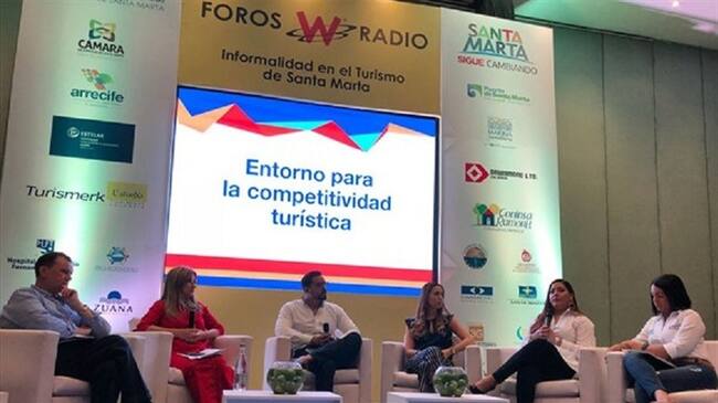 Foro W en Santa Marta sobre turismo. Foto: