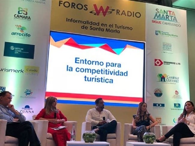 Foro W en Santa Marta sobre turismo. Foto: