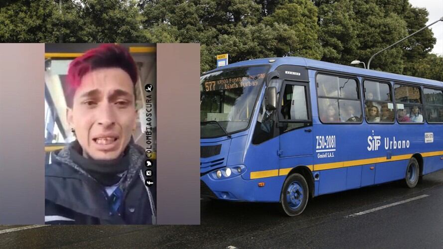 Conductor del SITP renunció por exceso de trabajo. Foto: Colprensa / Twitter: @ColombiaOscura