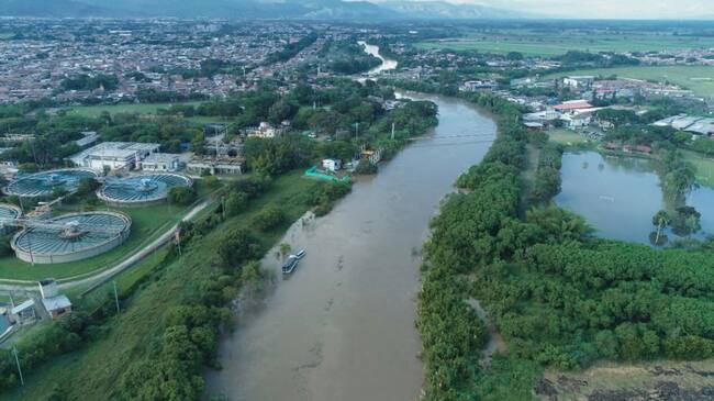 Río Cauca. Foto: Alcaldía de Cali