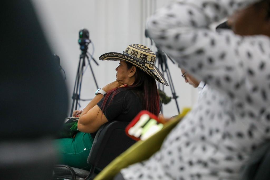 Víctimas de Salvatore Mancuso. Foto: Cortesía JEP.