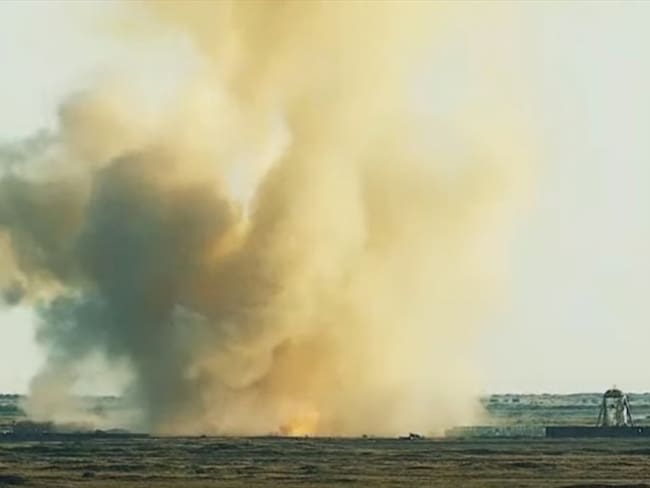 Elon Musk, fundador de la compañía, felicitó al equipo de la operación. Foto: Captura