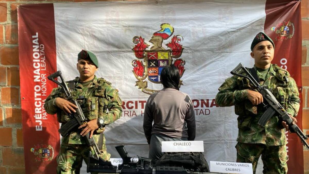 Ejército Nacional recuperó a una menor que formaba parte del ELN en el Cauca