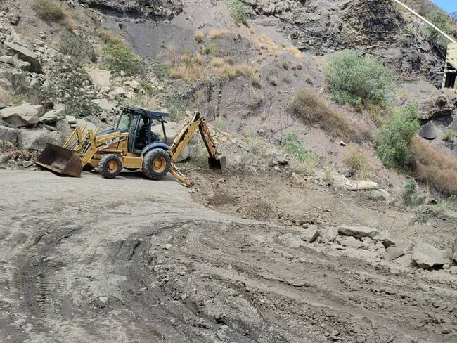 “Esperamos reiniciar las obras en abril”, dijo el secretario de Infraestructura departamental, Elkin Rincón. Foto: