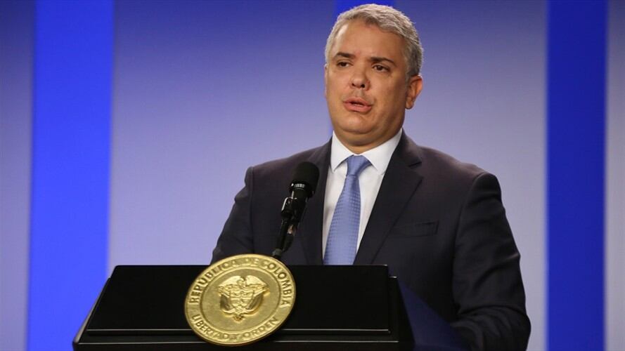 Todos tenemos que reflexionar y quienes tenemos más oportunidades, debemos ayudar a quienes más lo necesiten: Iván Duque. Foto: Colprensa