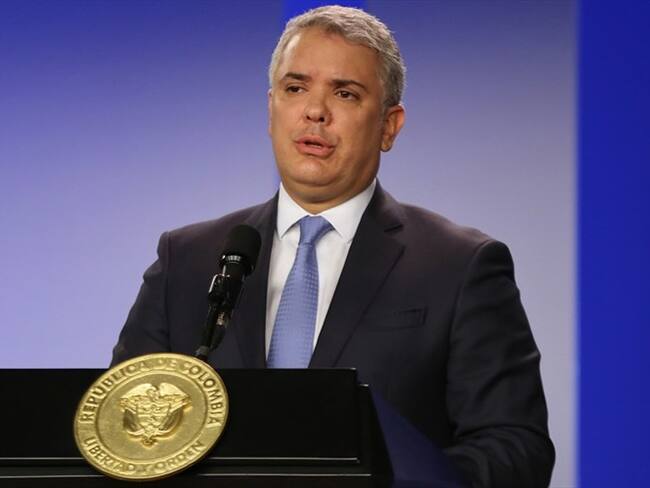 Todos tenemos que reflexionar y quienes tenemos más oportunidades, debemos ayudar a quienes más lo necesiten: Iván Duque. Foto: Colprensa