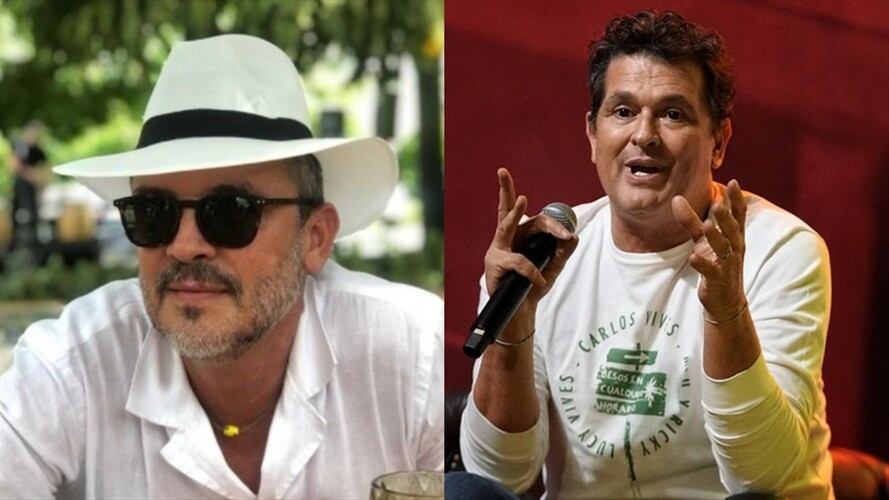 Los hermanos Guillermo y Carlos Vives. . Foto: Instagram: @guillovives y Getty Images / Colprensa