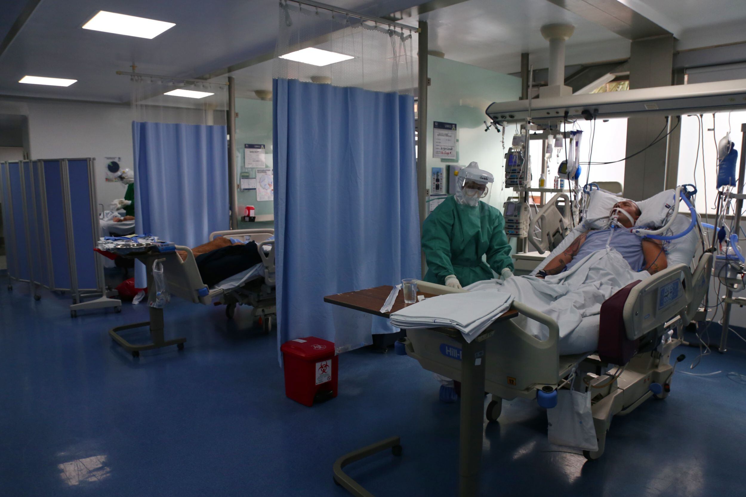 Unidades de Cuidades Intensivos. Foto: Colprensa