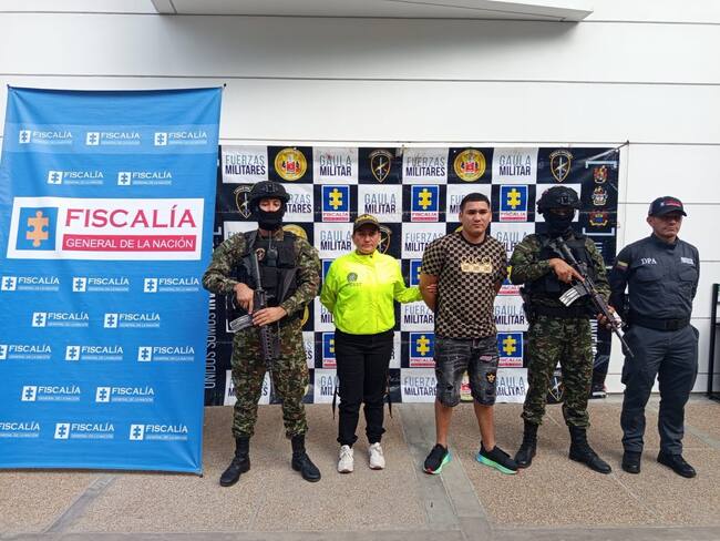 Captura del Ejército. Foto: cortesía.