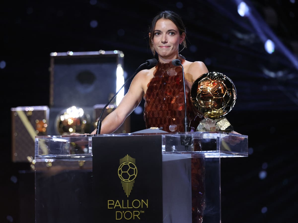 Aitana Bonmatí ganó el Balón de Oro por tercer año consecutivo