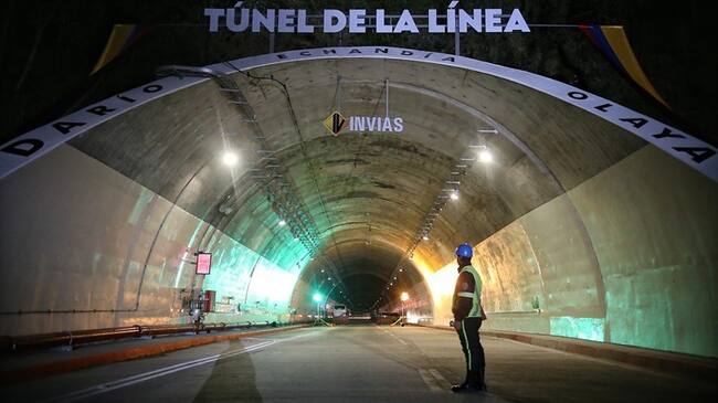 Túnel de La Línea. Foto: Colprensa-Sergio Acero