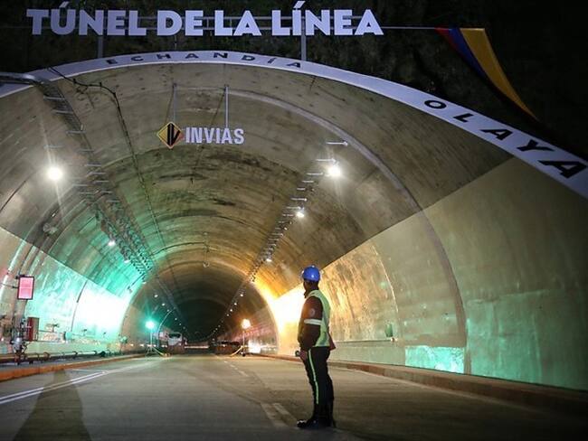 Túnel de La Línea. Foto: Colprensa-Sergio Acero