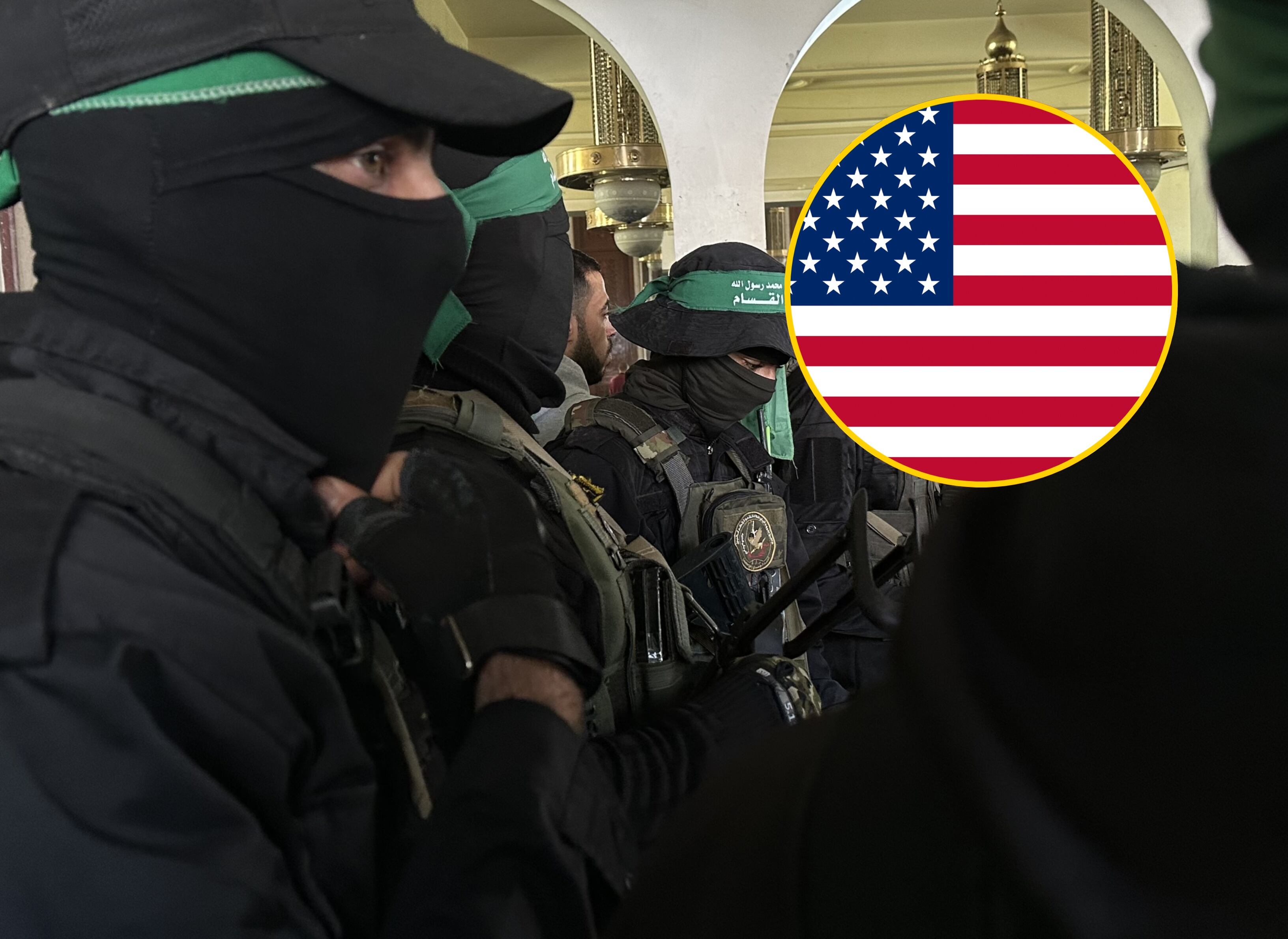 Miembros de Hámas. FOTO: Khames Alrefi/Anadolu via Getty Images