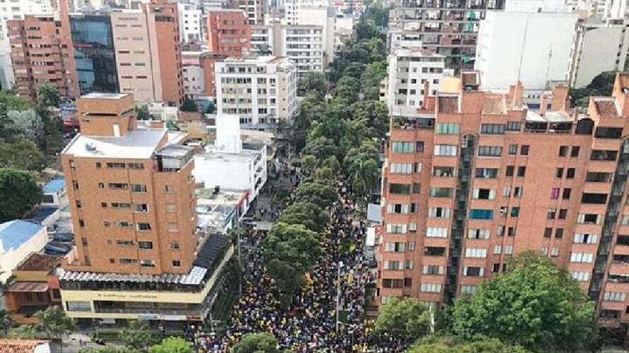 Paro Bucaramanga . Foto:suministrada.