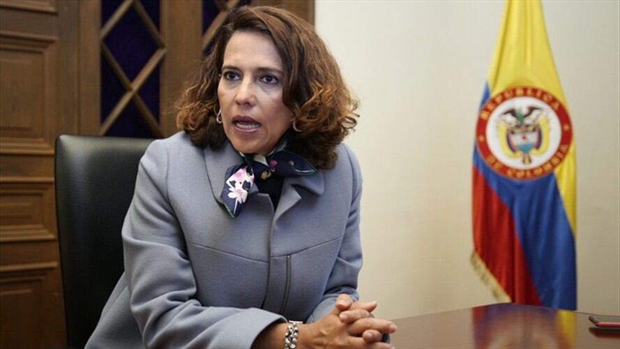 La ministra del Interior, Nancy Patricia Gutiérrez. Foto: Colprensa