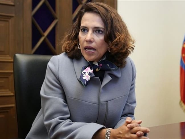 La ministra del Interior, Nancy Patricia Gutiérrez. Foto: Colprensa