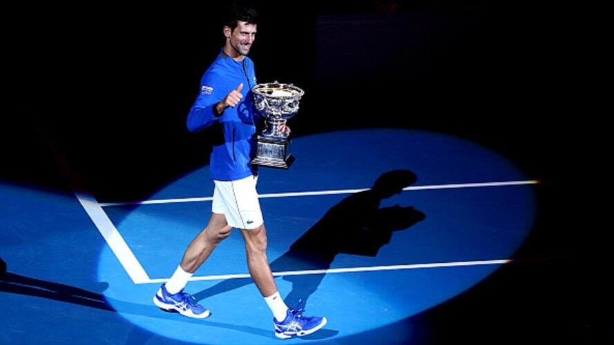 Djokovic vence a Nadal y logra por séptima vez el Abierto de Australia. Foto: Getty Images