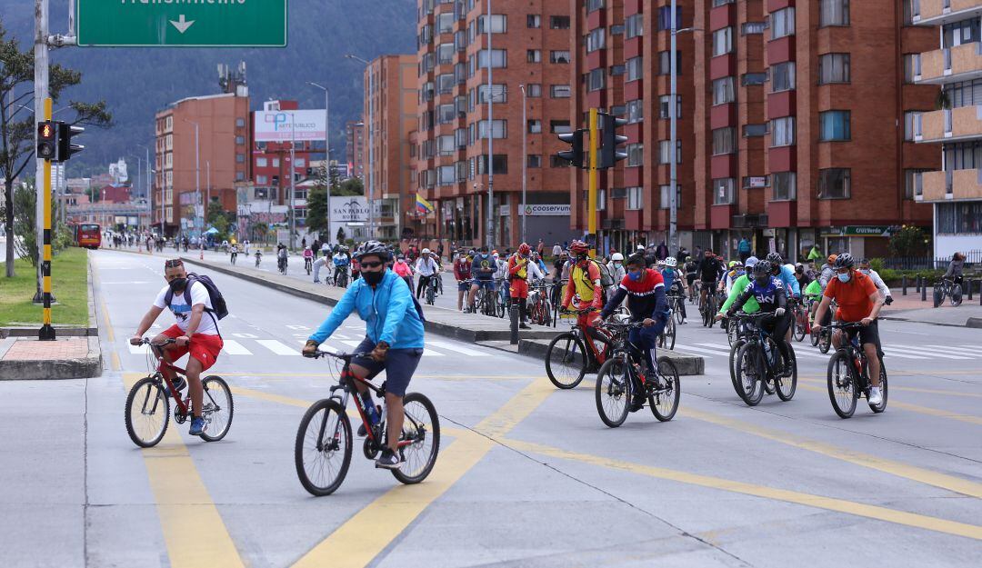 Ciclovía en Bogotá