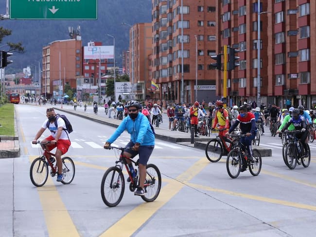 Ciclovía en Bogotá