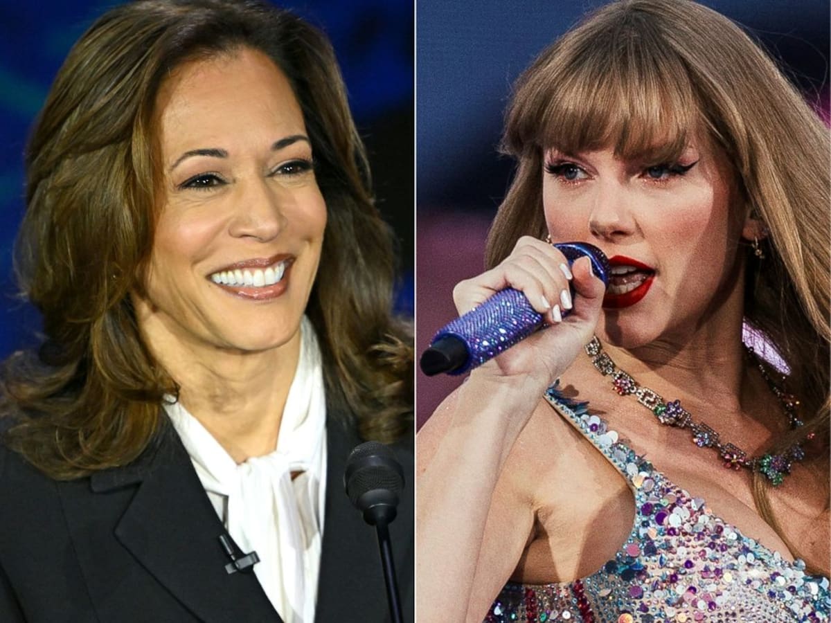 Taylor Swift anunció que votará por Kamala Harris