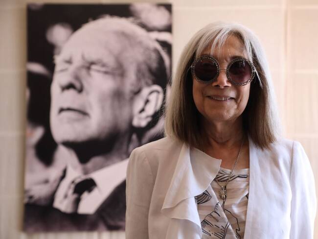 María Kodama habló de las grabaciones inéditas de Borges cantando tangos