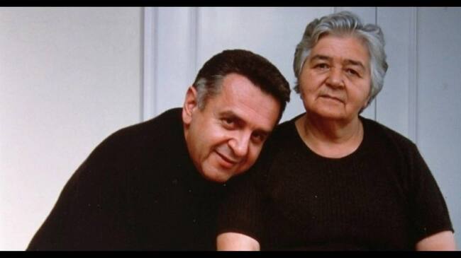 Luis Eduardo Garzón y su madre. Foto: La WCon Vicky Dávila