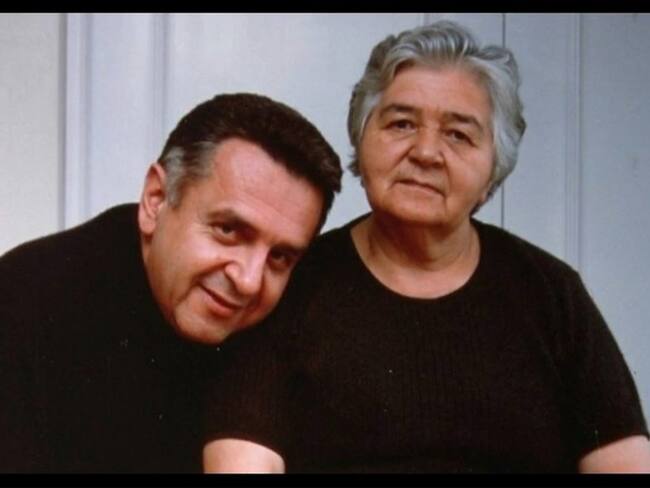 Luis Eduardo Garzón y su madre. Foto: La WCon Vicky Dávila