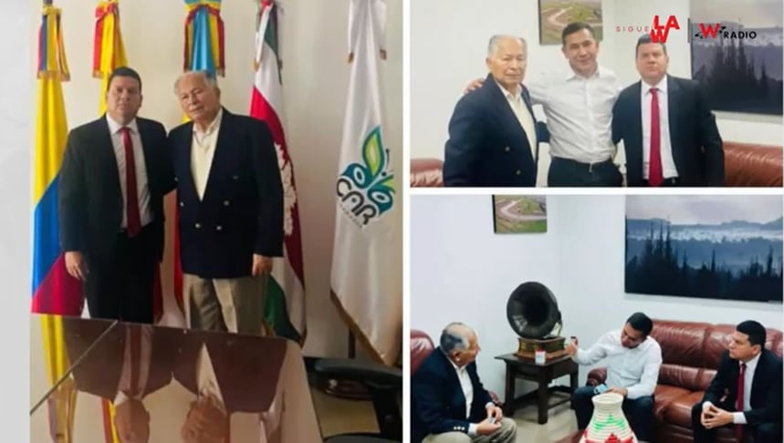 Gustavo Petro Sierra en la CAR Cundinamarca. Foto: Sigue La W