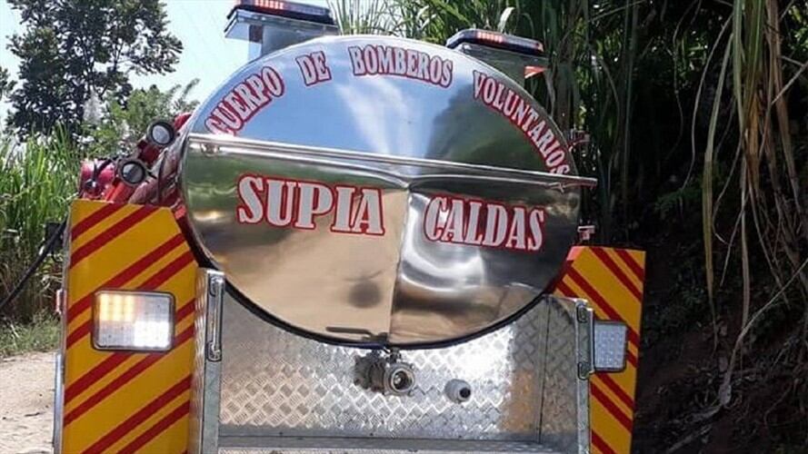 Una persona falleció por un choque que se registró con un caballo. Foto: Tomada del perfil de Facebook de Bomberos Supía, Caldas.