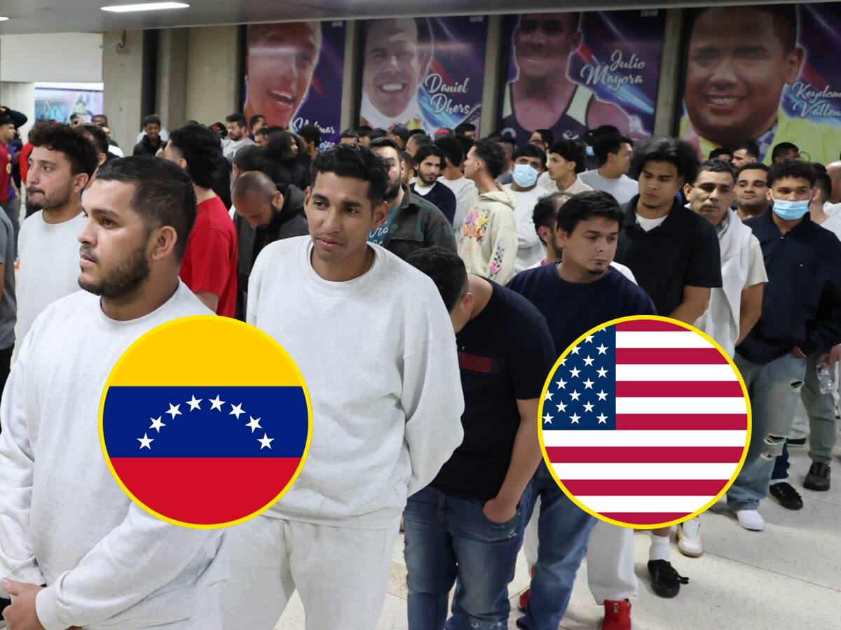 279 migrantes repatriados, entre ellos 14 niños, llegan a Venezuela desde Estados Unidos