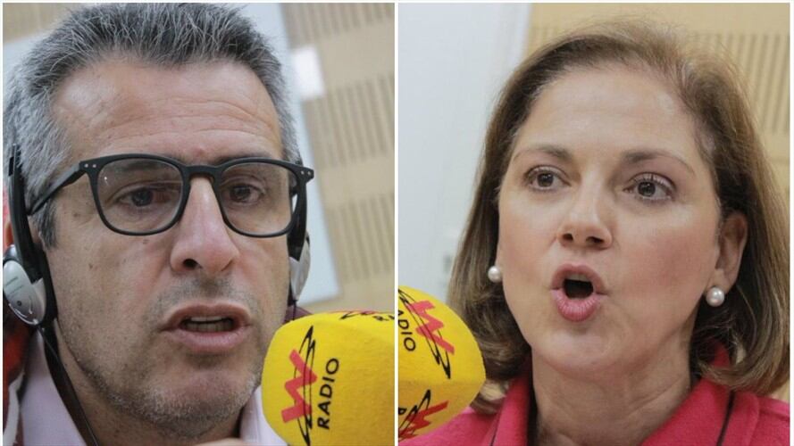 Luis Fernando Velasco y María Del Rosario Guerra . Foto: W Radio