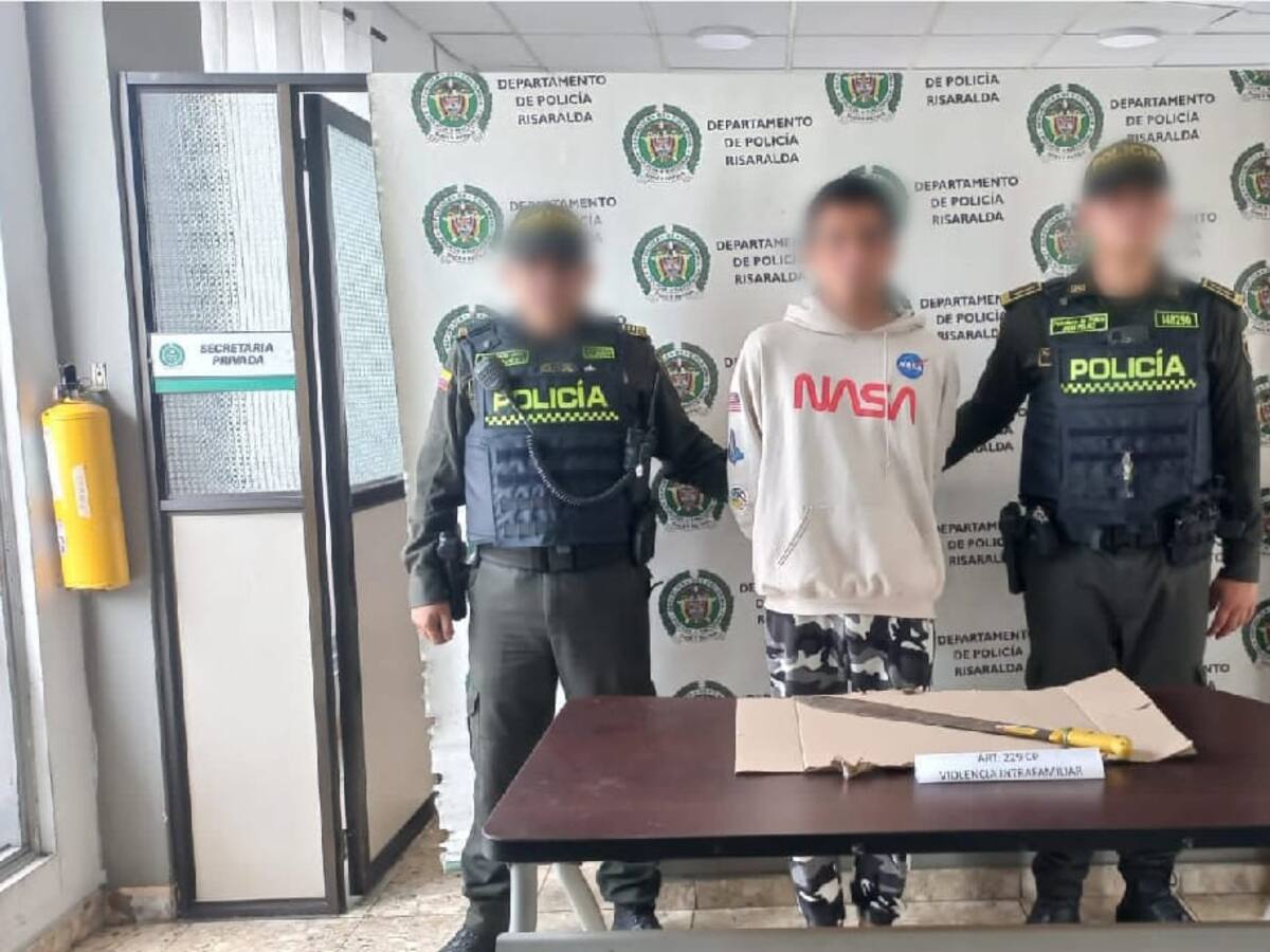 En Risaralda, hombre agredió con machete a su esposa embarazada