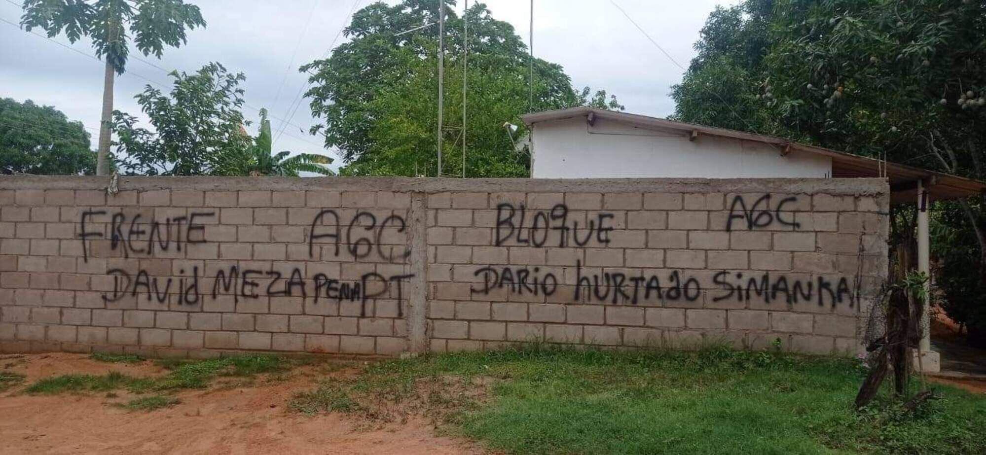 Grafitis en Pivijay, Magdalena/ Junior Beltrán