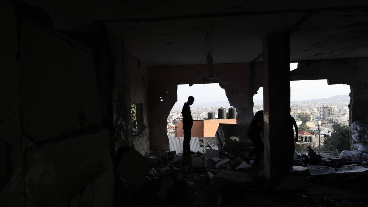 Nueve palestinos murieron en gran operación israelí en Cisjordania, según autoridades
