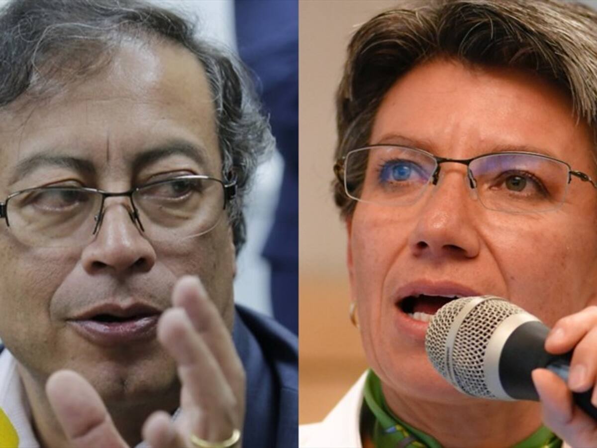 Petro interpone tutela contra Claudia López por "vulnerar derecho al buen nombre"