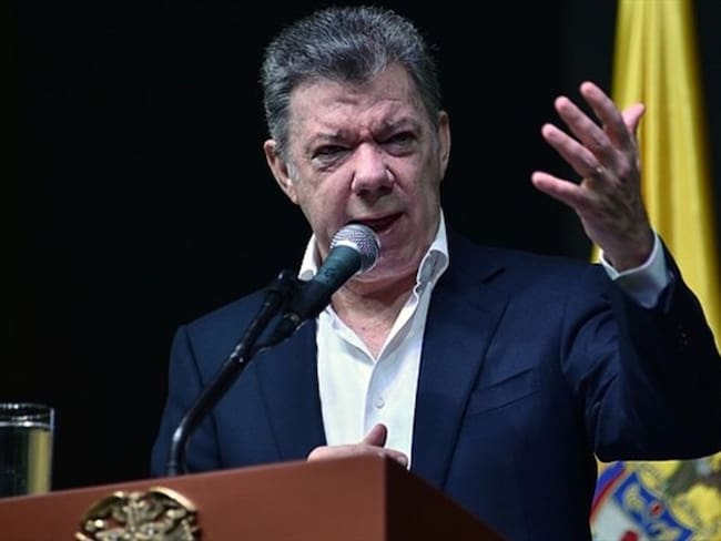 Santos dice que ni la oposición más extrema puede tumbar el acuerdo de paz. Foto: Colprensa