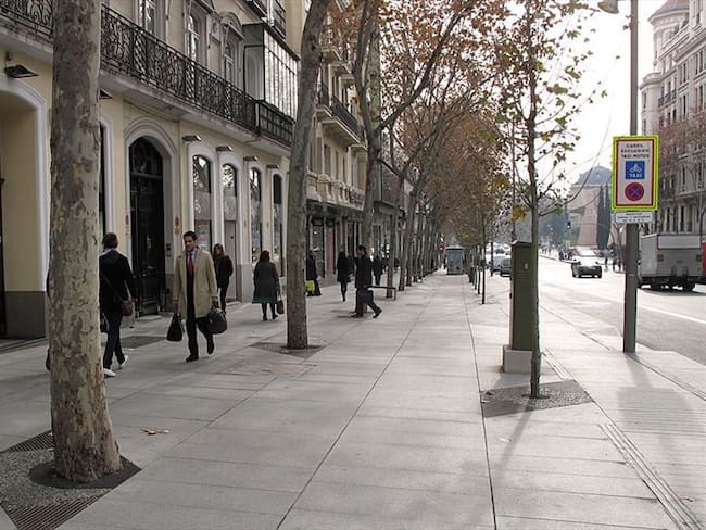 Calle Serrano  Madrid. Foto: Getty Images