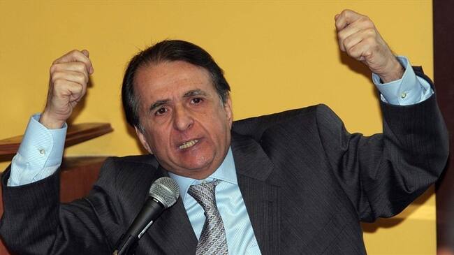 Alberto Santofimio sería el único interno con más de 70 años (78) en el pabellón Ere Sur donde están los funcionarios públicos y políticos. Foto: Colprensa